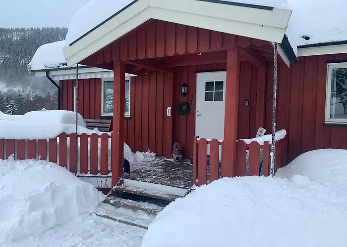 Ferienhaus Med Utsikt Til Fjord Og Fjell